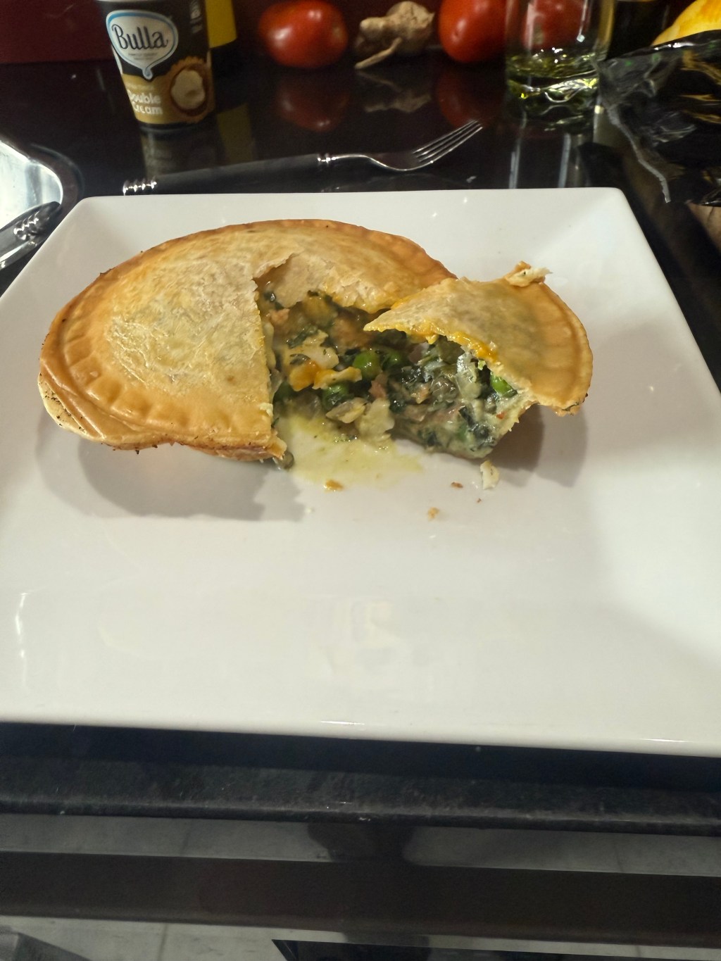 Fish pot pie 