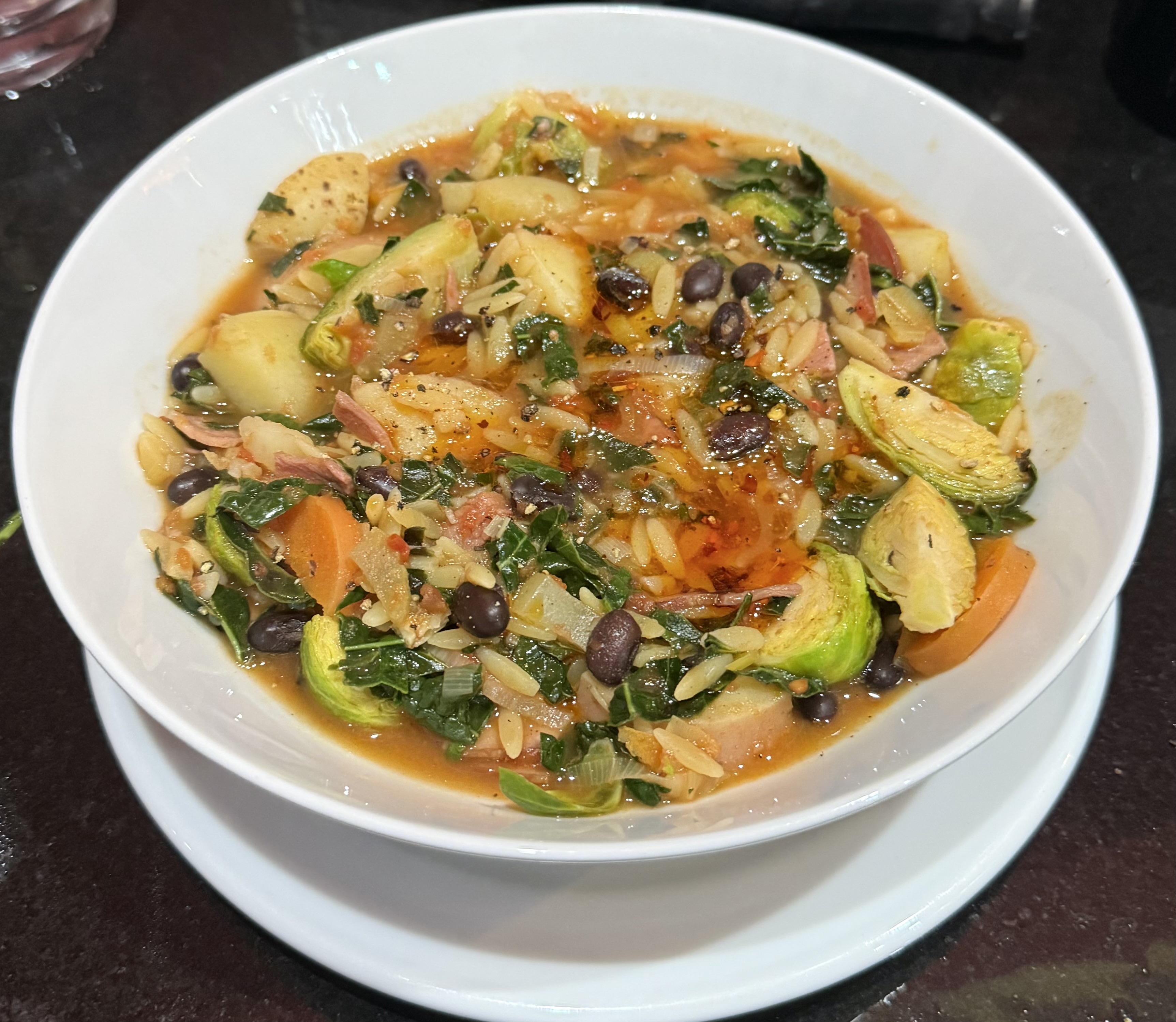 Classic winter minestrone