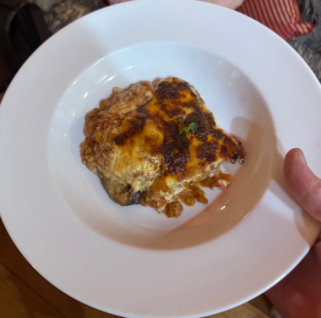 Lentil moussaka