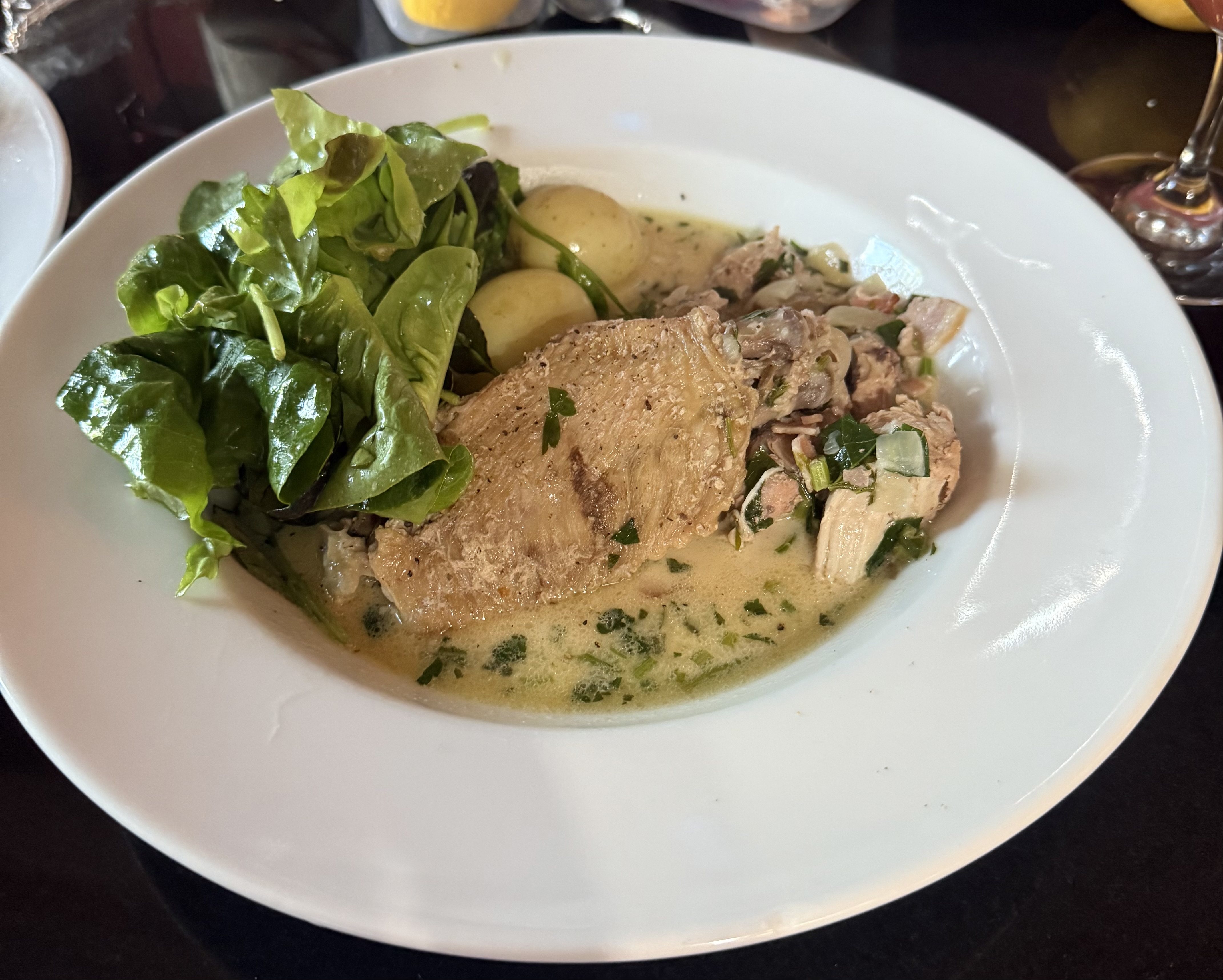 *Coq au riesling