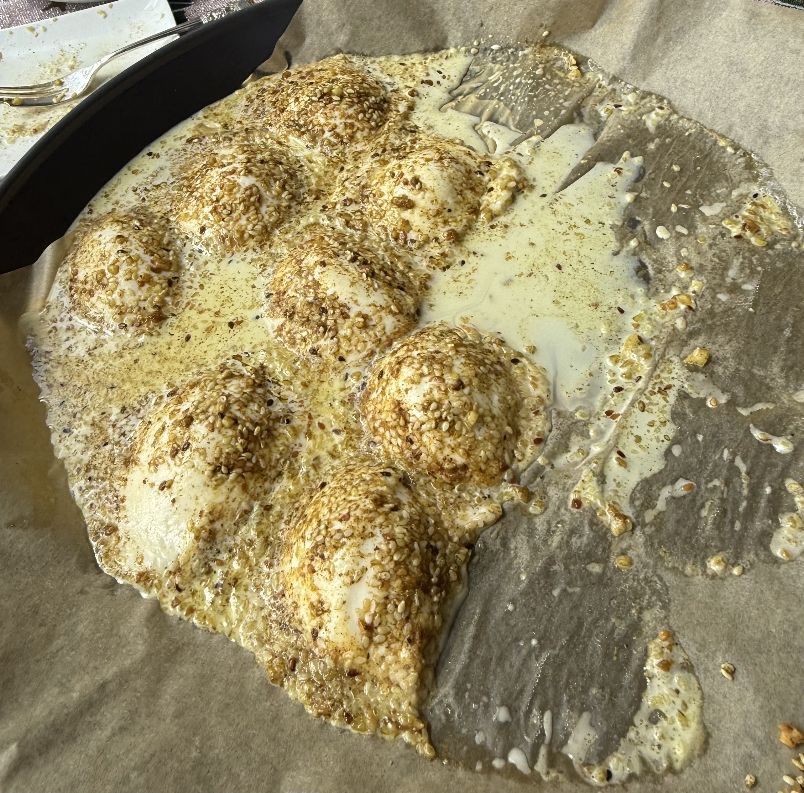 Bocconcini balls with&nbsp;dukkah