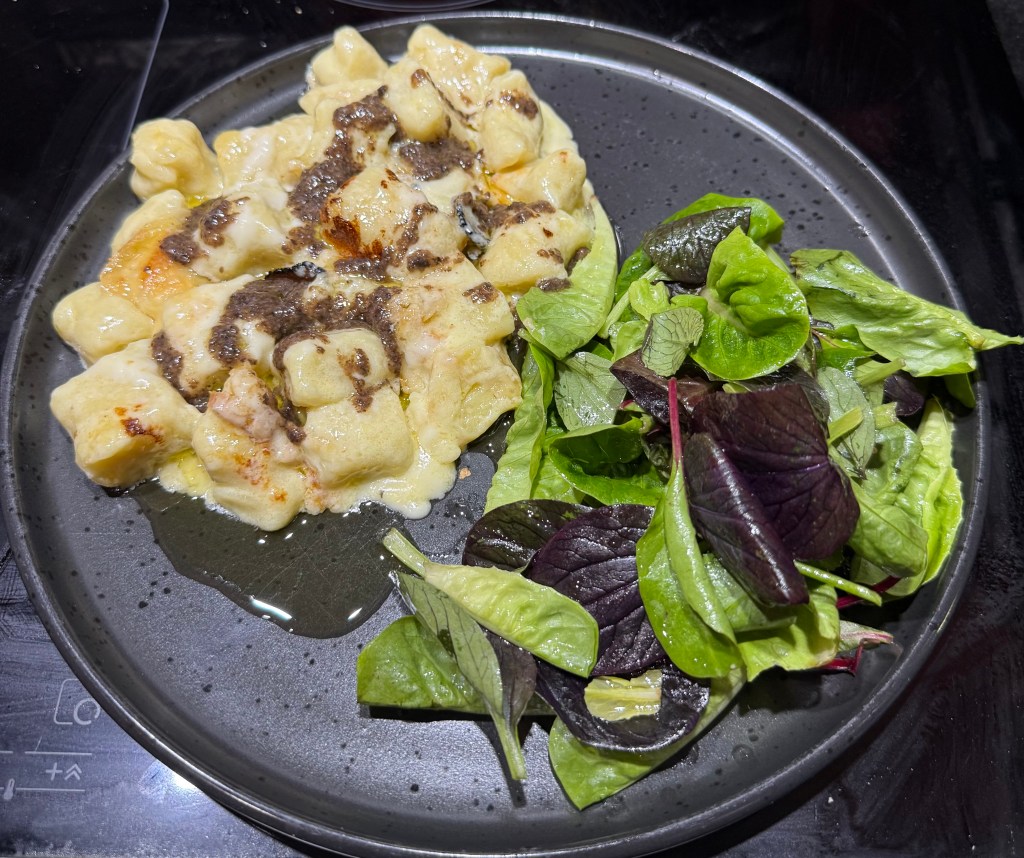 Baked gnocchi with Taleggio and&nbsp;truffle