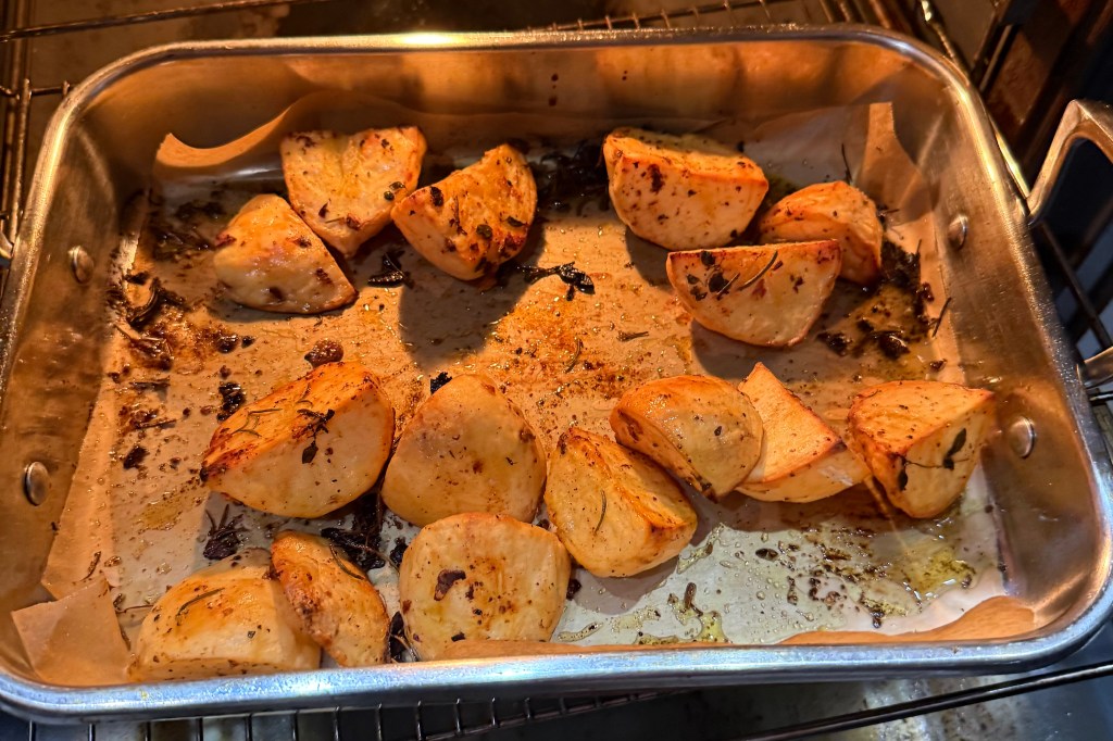 Oven-roasted potatoes