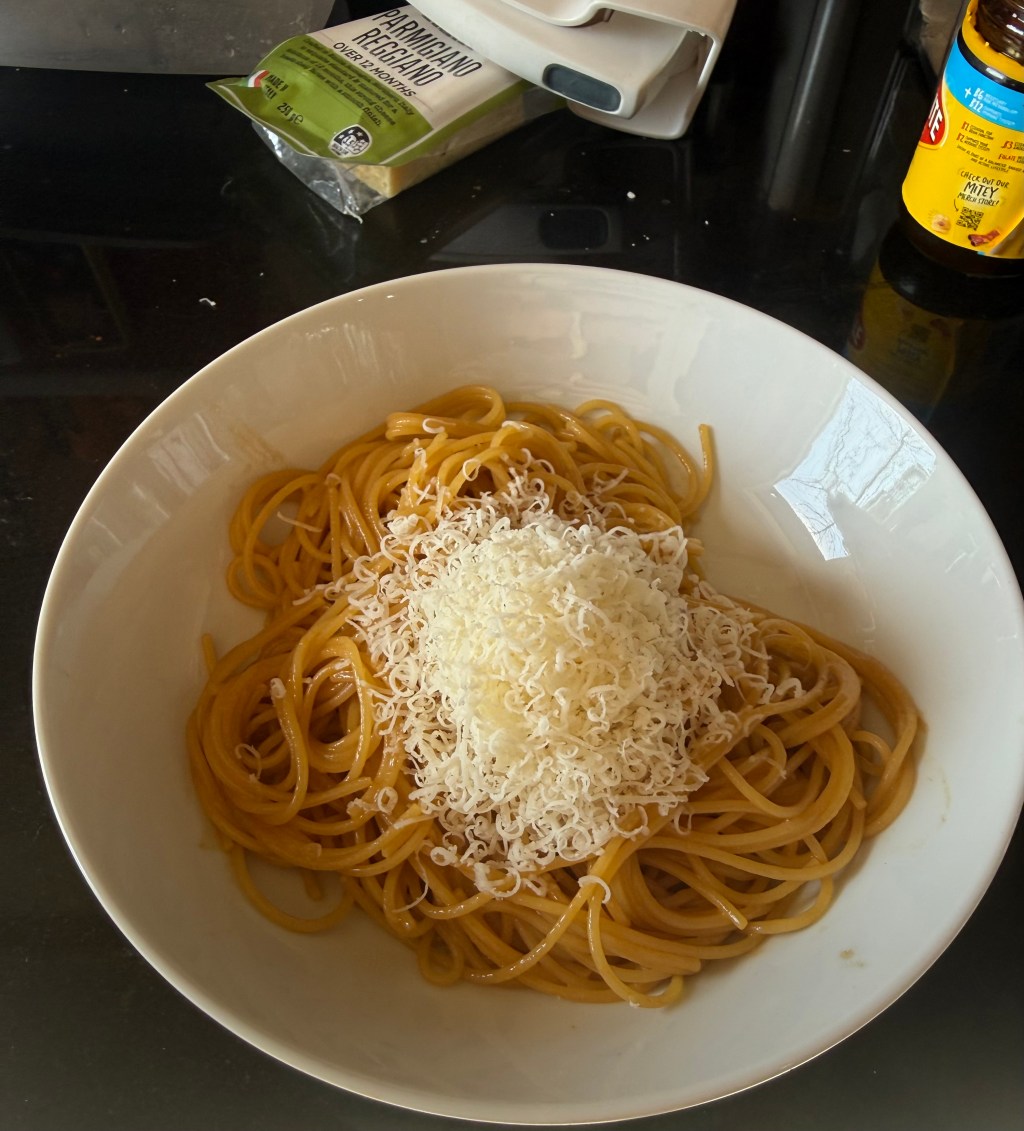 *Spaghetti with Marmite