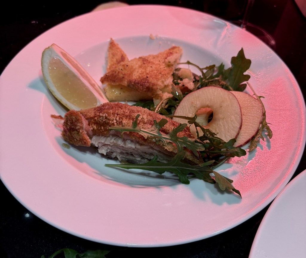 *Roast pork belly with rosemary&nbsp;polenta