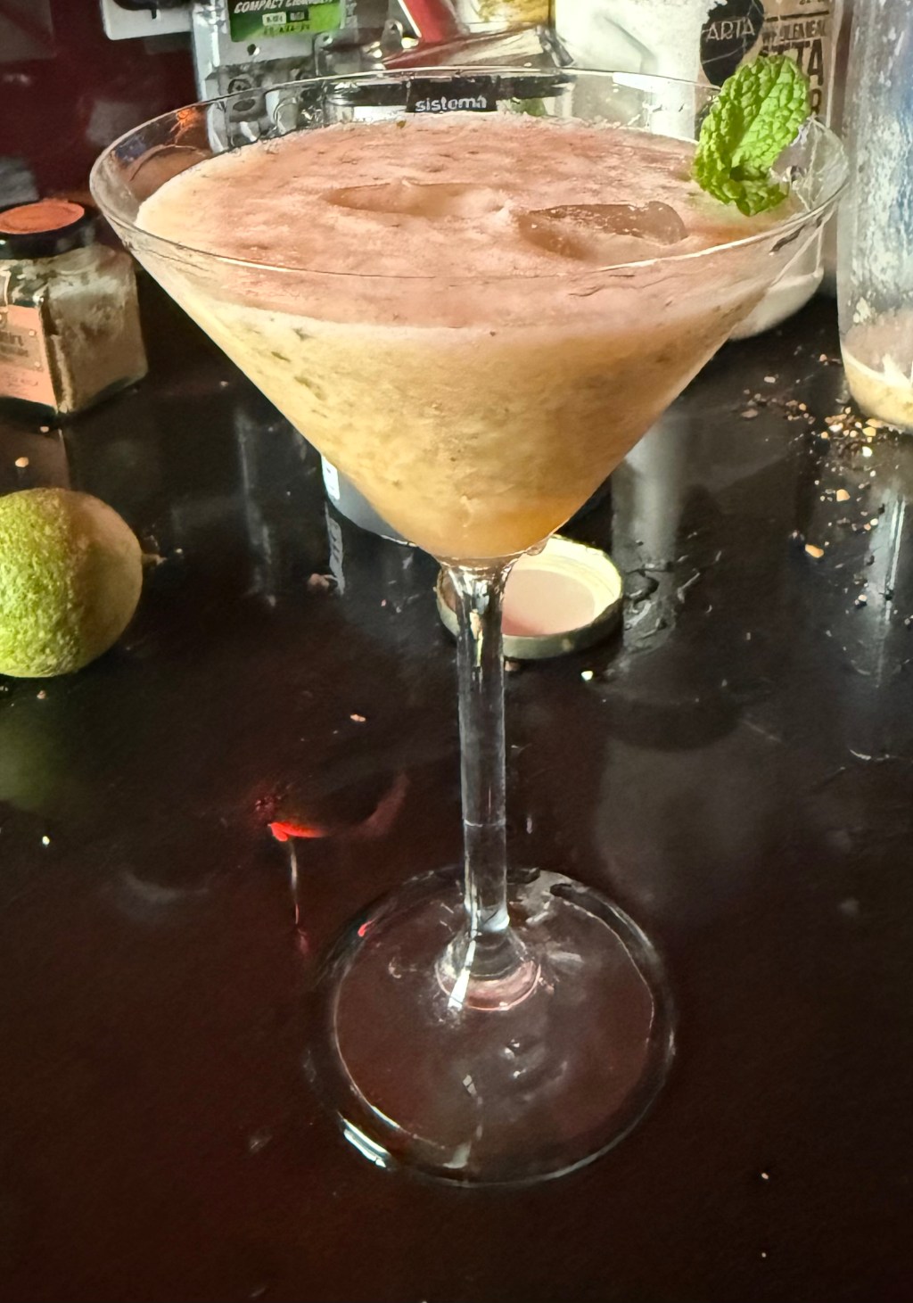 Coriander cobbler