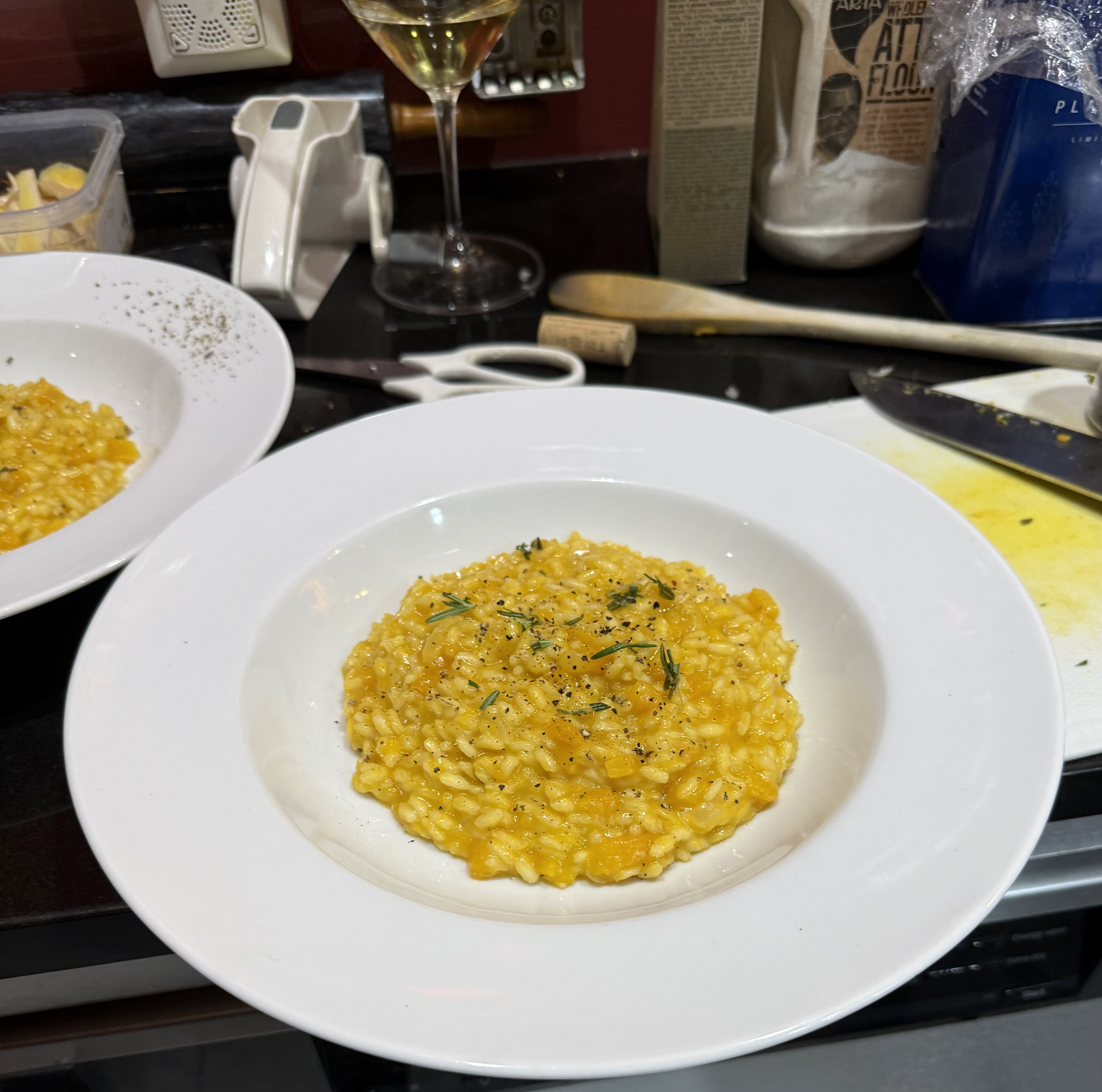 *Risotto di zucca (Pumpkin&nbsp;risotto)