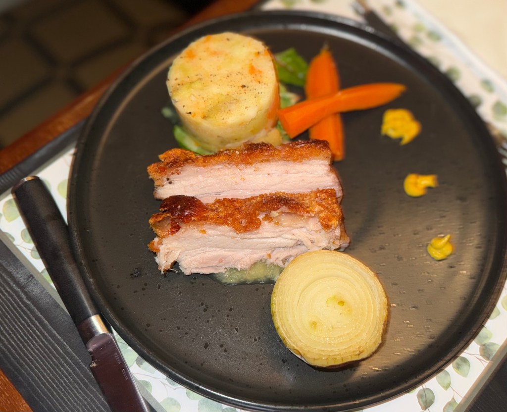 *Slow-Roasted Crispy Pork&nbsp;Belly